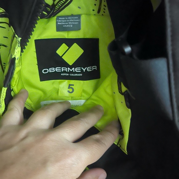 Kids Size 5 ski/snowbibs - Picture 1 of 2